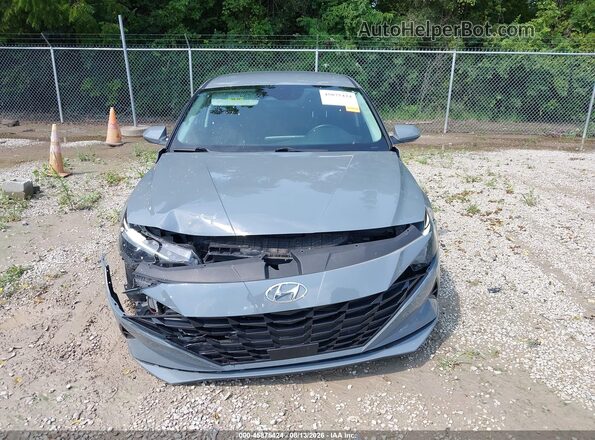 KMHLS4AG7MU122097 2021 HYUNDAI ELANTRA Gray Widok zestawu wskaźników