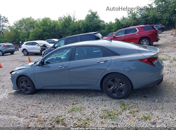 KMHLS4AG7MU122097 2021 HYUNDAI ELANTRA Gray Widok wnętrza 360 stopni
