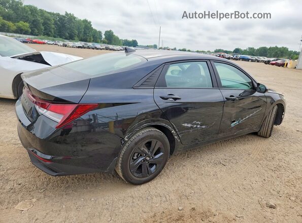 KMHLS4AG7NU233122 2022 HYUNDAI ELANTRA Черный Задняя правая четверть
