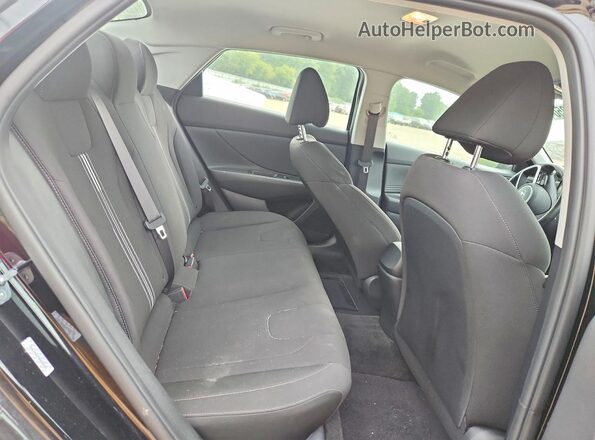 KMHLS4AG7NU233122 2022 HYUNDAI ELANTRA Черный Вид задних сидений