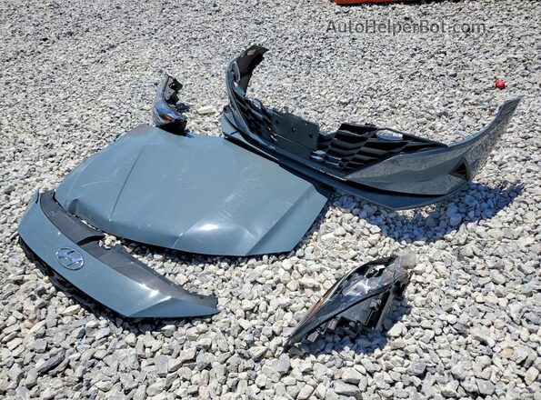KMHLS4AG7NU306716 2022 HYUNDAI ELANTRA Gray Engine compartment view