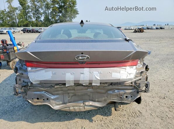 KMHLS4AG7PU500441 2023 HYUNDAI ELANTRA Gray Widok z tyłu