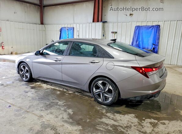 KMHLS4AG7PU559537 2023 HYUNDAI ELANTRA Silver Rear left
