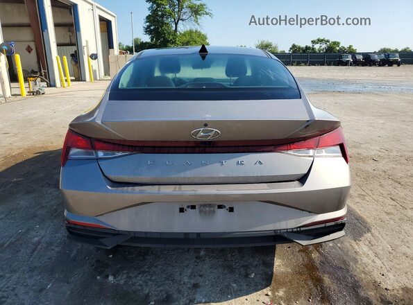 KMHLS4AG7PU566133 2023 HYUNDAI ELANTRA Gray Вид ззаду