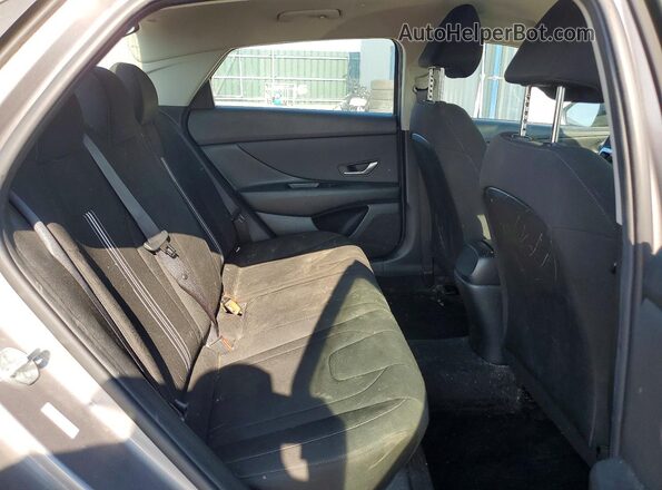 KMHLS4AG7PU566133 2023 HYUNDAI ELANTRA Gray Вид задніх сидінь