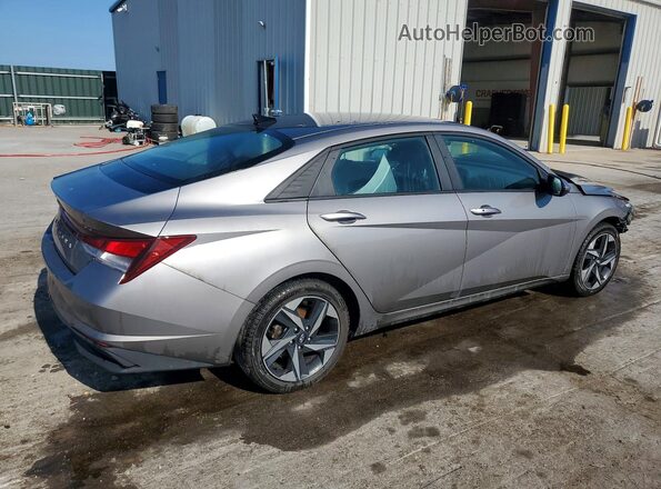 KMHLS4AG7PU566133 2023 HYUNDAI ELANTRA Gray Задня права чверть