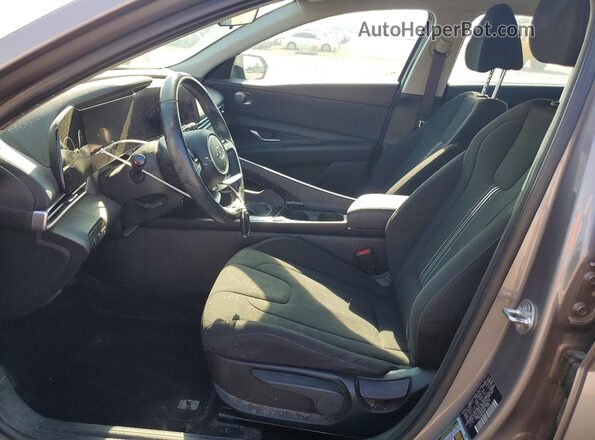 KMHLS4AG7PU566133 2023 HYUNDAI ELANTRA Gray Вид салону спереду