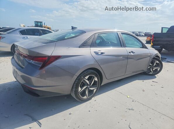 KMHLS4AG7PU596653 2023 HYUNDAI ELANTRA Silver Հետևի աջ