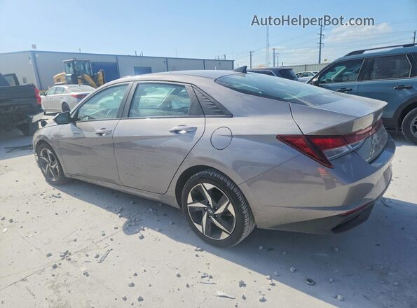 KMHLS4AG7PU596653 2023 HYUNDAI ELANTRA Silver Հետևի ձախ