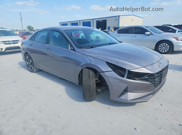 KMHLS4AG7PU596653 2023 HYUNDAI ELANTRA Silver Առջևի աջ