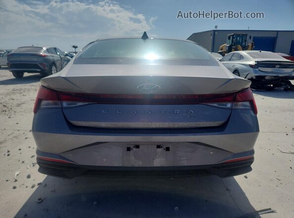 KMHLS4AG7PU596653 2023 HYUNDAI ELANTRA Silver Հետևի տեսք