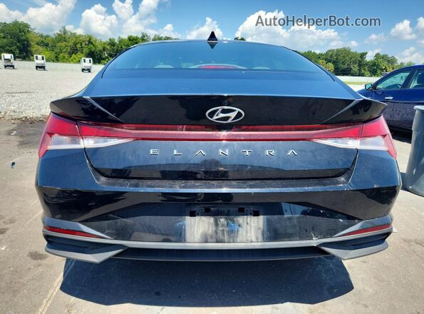 KMHLS4AG7PU613726 2023 HYUNDAI ELANTRA Черный Вид сзади