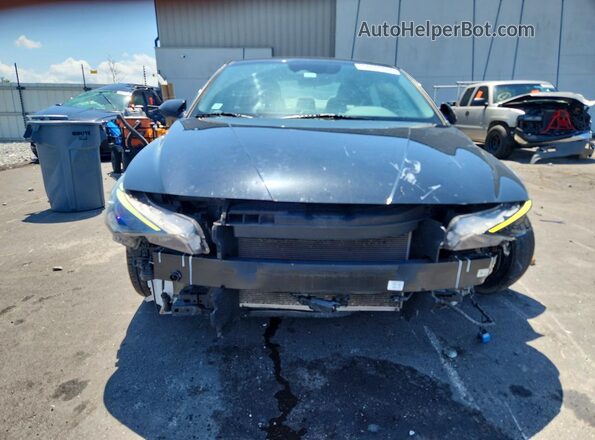KMHLS4AG7PU613726 2023 HYUNDAI ELANTRA Черный Вид спереди