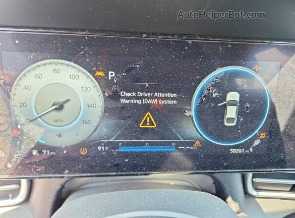 KMHLS4AG7PU613726 2023 HYUNDAI ELANTRA Черный Вид щитка приборов
