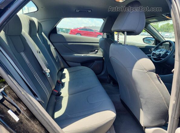 KMHLS4AG7PU613726 2023 HYUNDAI ELANTRA Черный Вид задних сидений