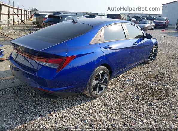 KMHLS4AG7PU616271 2023 HYUNDAI ELANTRA Blue Հետևի աջ