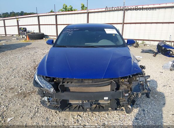 KMHLS4AG7PU616271 2023 HYUNDAI ELANTRA Blue Սալոնի հետևի տեսք