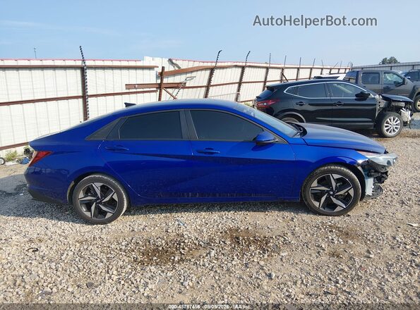 KMHLS4AG7PU616271 2023 HYUNDAI ELANTRA Blue Սալոնի 360 աստիճան տեսք