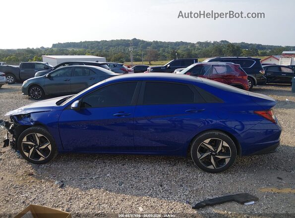 KMHLS4AG7PU616271 2023 HYUNDAI ELANTRA Blue 