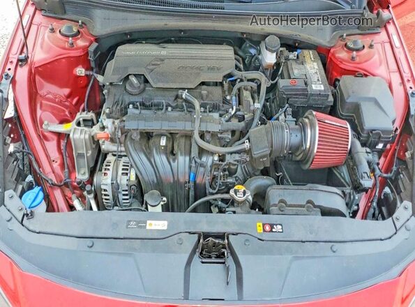 KMHLS4AG7PU621146 2023 HYUNDAI ELANTRA Red Սալոնի հետևի տեսք