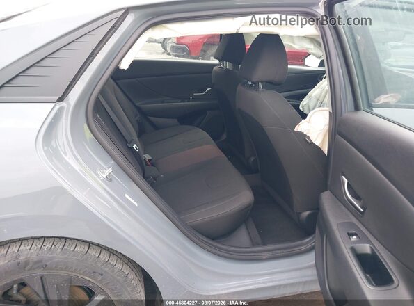 KMHLS4AG8MU109682 2021 HYUNDAI ELANTRA Light Blue Vista de la etiqueta del VIN