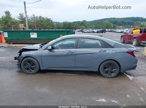 KMHLS4AG8MU109682 2021 HYUNDAI ELANTRA Light Blue 