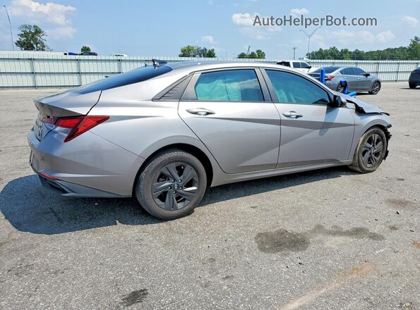 KMHLS4AG8MU194023 2021 HYUNDAI ELANTRA Silver Trasero derecho