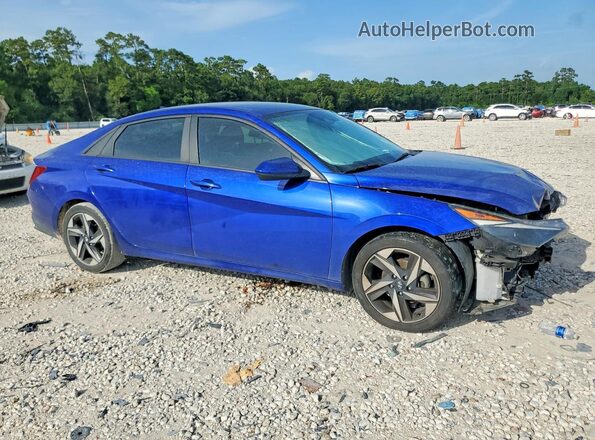 KMHLS4AG8PU440167 2023 HYUNDAI ELANTRA Blue წინა მარჯვენა