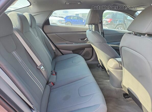 KMHLS4AG8PU474903 2023 HYUNDAI ELANTRA Gray Вид задніх сидінь