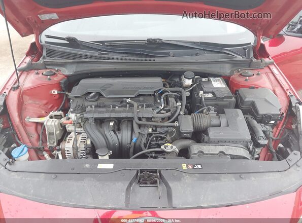 KMHLS4AG8PU501078 2023 HYUNDAI ELANTRA Red უკანა ხედი