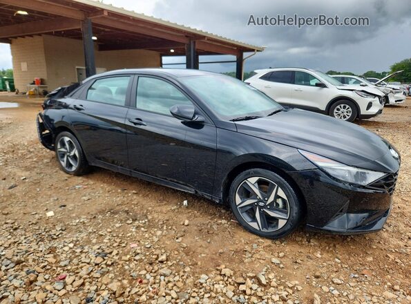 KMHLS4AG8PU504689 2023 HYUNDAI ELANTRA Black Delantero derecho