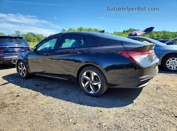 KMHLS4AG8PU516454 2023 HYUNDAI ELANTRA Black უკანა მარცხენა