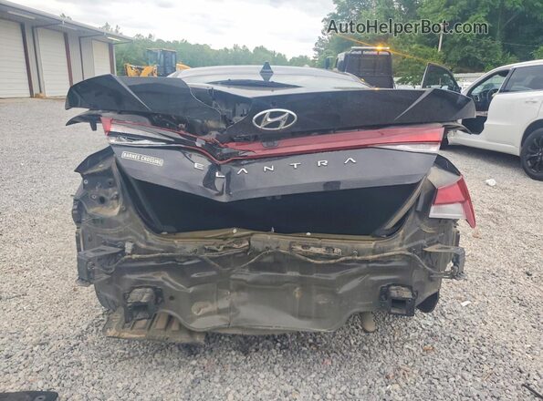 KMHLS4AG8PU548241 2023 HYUNDAI ELANTRA Black Вид ззаду