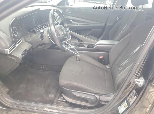 KMHLS4AG8PU548241 2023 HYUNDAI ELANTRA Black Вид салону спереду