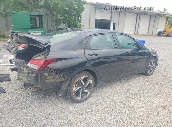 KMHLS4AG8PU548241 2023 HYUNDAI ELANTRA Black Задня права чверть