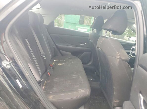 KMHLS4AG8PU548241 2023 HYUNDAI ELANTRA Black Вид задніх сидінь