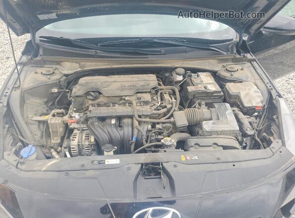 KMHLS4AG8PU548241 2023 HYUNDAI ELANTRA Black Вид задньої частини салону