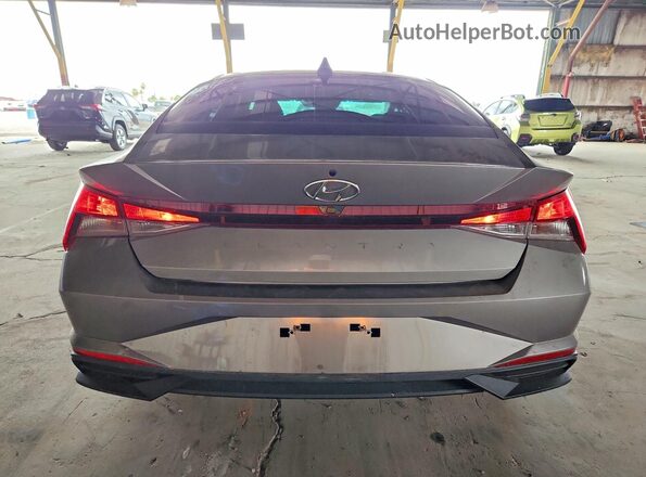 KMHLS4AG8PU601343 2023 HYUNDAI ELANTRA Gray Rear view