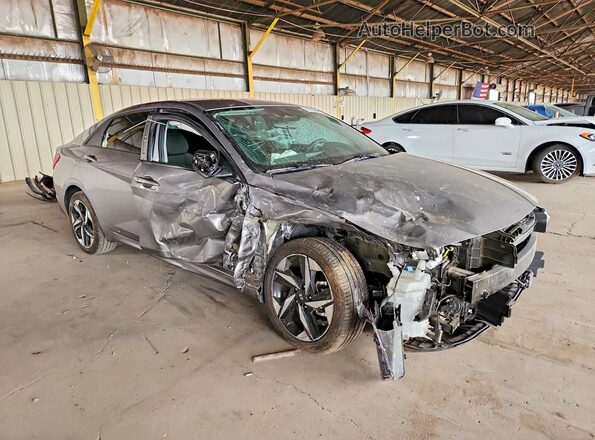 KMHLS4AG8PU601343 2023 HYUNDAI ELANTRA Gray Front right