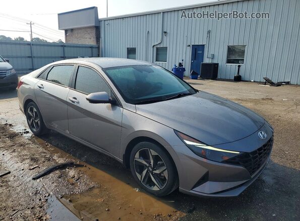 KMHLS4AG8PU617123 2023 HYUNDAI ELANTRA Gray Delantero derecho