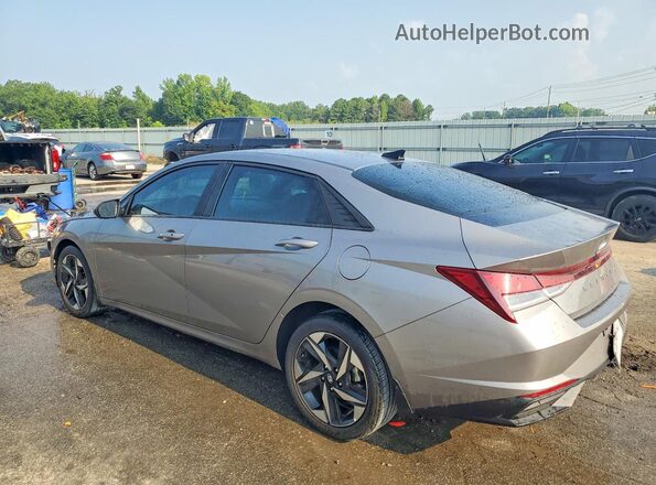 KMHLS4AG8PU617123 2023 HYUNDAI ELANTRA Gray Trasero izquierdo