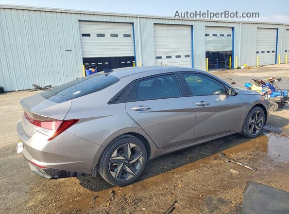 KMHLS4AG8PU617123 2023 HYUNDAI ELANTRA Gray Trasero derecho