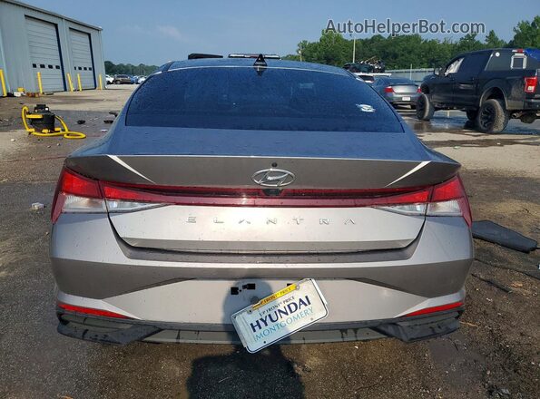 KMHLS4AG8PU617123 2023 HYUNDAI ELANTRA Gray Vista trasera