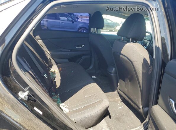 KMHLS4AG9MU064882 2021 HYUNDAI ELANTRA Black Вид задніх сидінь