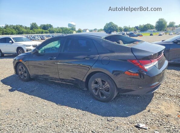 KMHLS4AG9MU064882 2021 HYUNDAI ELANTRA Black Задня ліва чверть