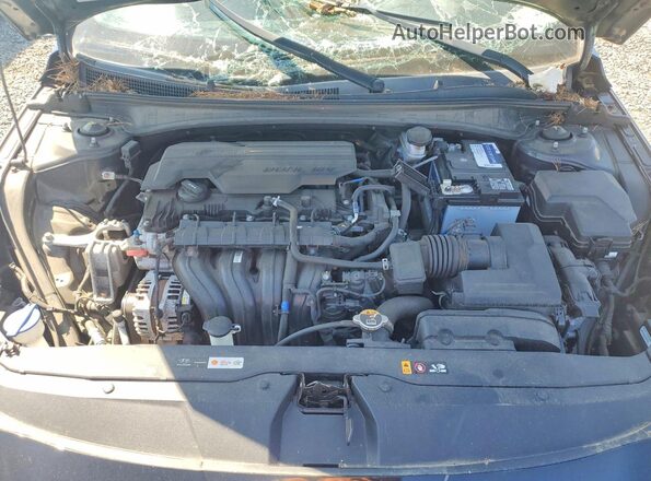 KMHLS4AG9MU064882 2021 HYUNDAI ELANTRA Black Вид задньої частини салону