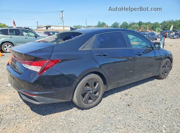 KMHLS4AG9MU064882 2021 HYUNDAI ELANTRA Black Задня права чверть