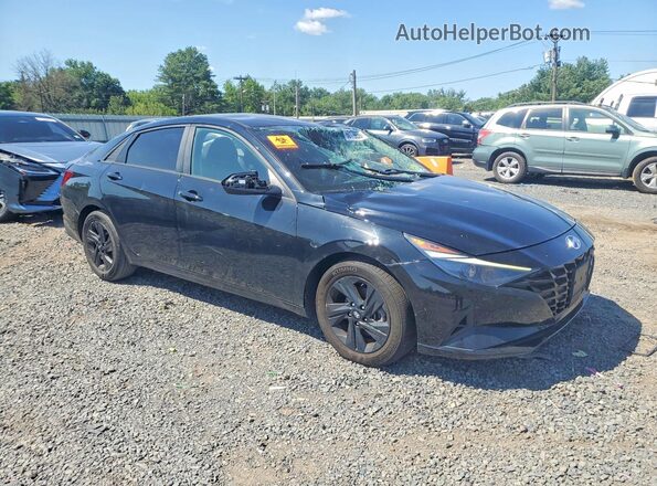 KMHLS4AG9MU064882 2021 HYUNDAI ELANTRA Black Передня права чверть