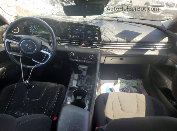 KMHLS4AG9MU064882 2021 HYUNDAI ELANTRA Black Вид панелі приладів