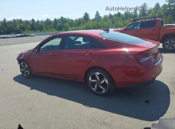 KMHLS4AG9PU441991 2023 HYUNDAI ELANTRA Red Задня ліва чверть